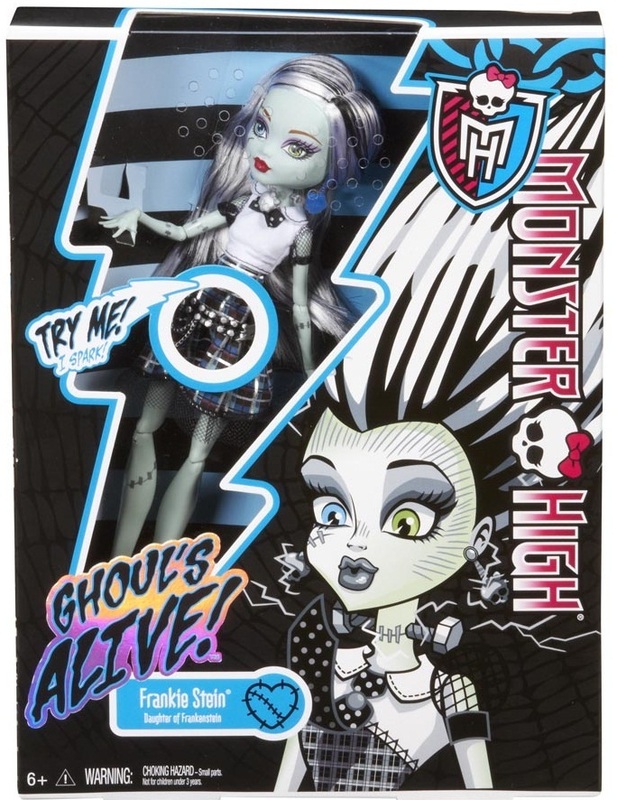 monster high ghouls alive dolls