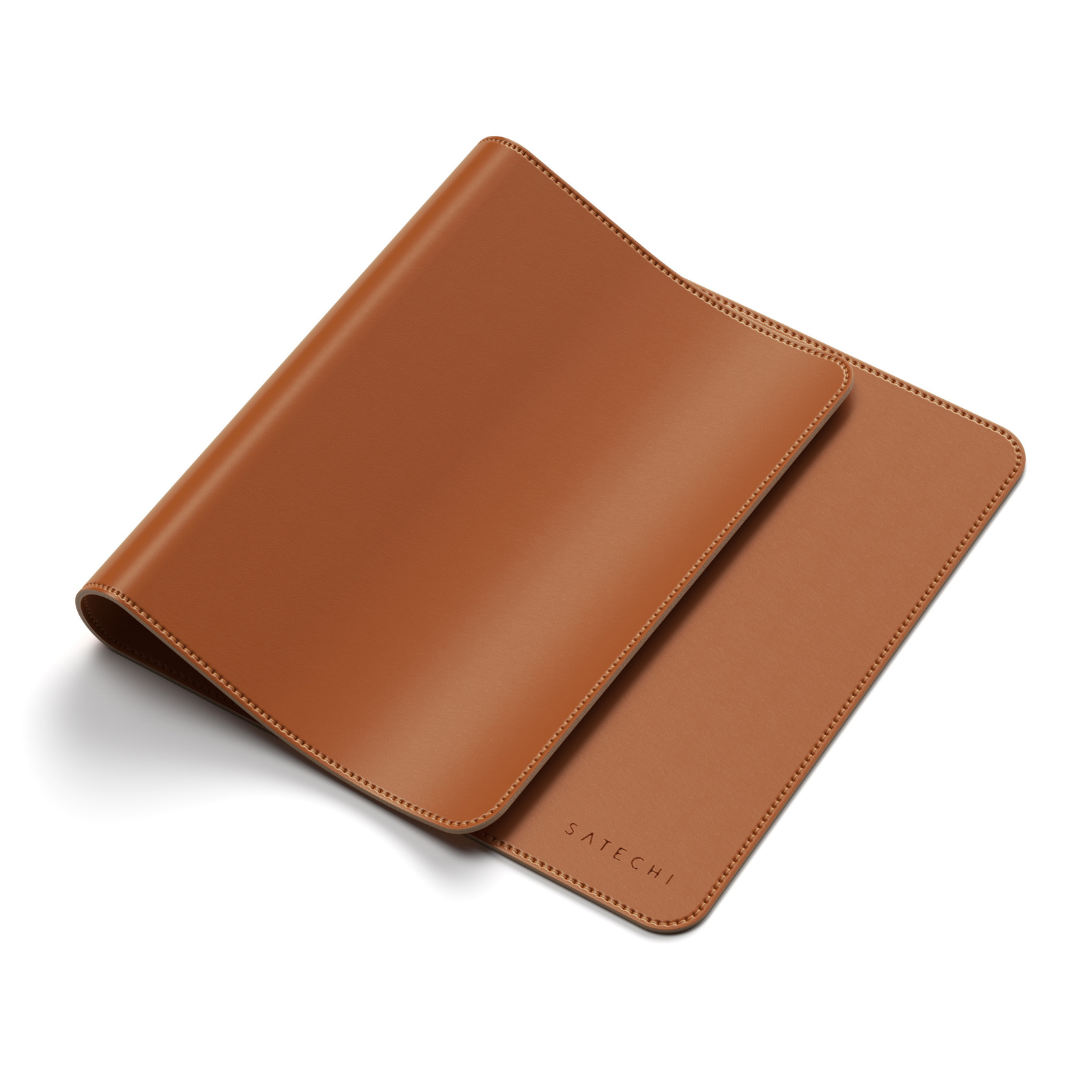 Satechi Eco Leather Desk Mat Brown at Mighty Ape NZ