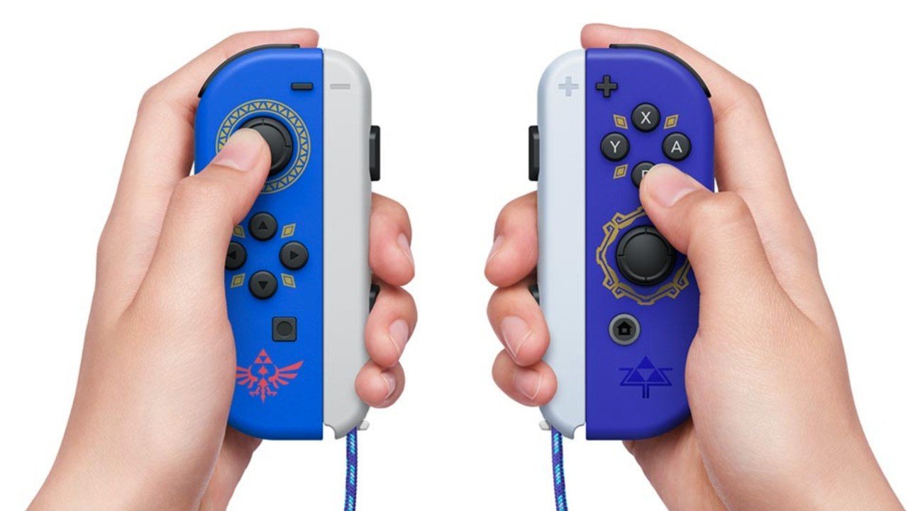 Nintendo Switch Joy-Con Legend of Zelda Skyward Sword HD Edition for Switch image