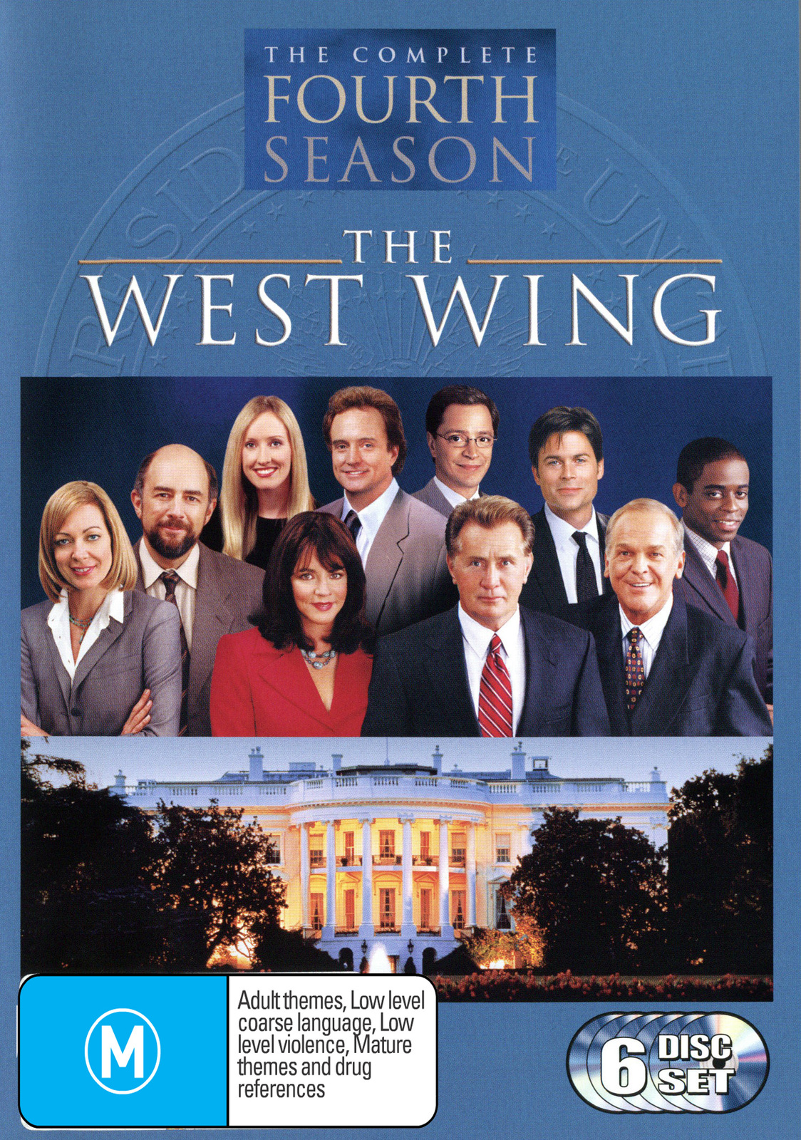 The West Wing - Complete Fourth Season (6 Disc Box Set) on DVD image