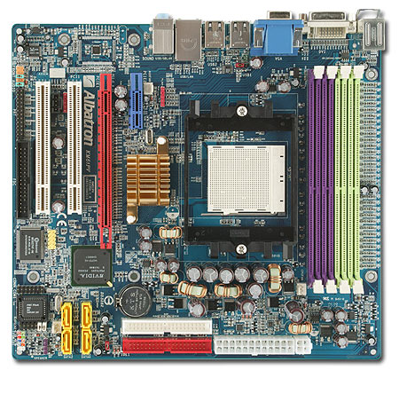 ALBATRON KM51PV-AM2 PCIE VGA+SND+LAN AM2