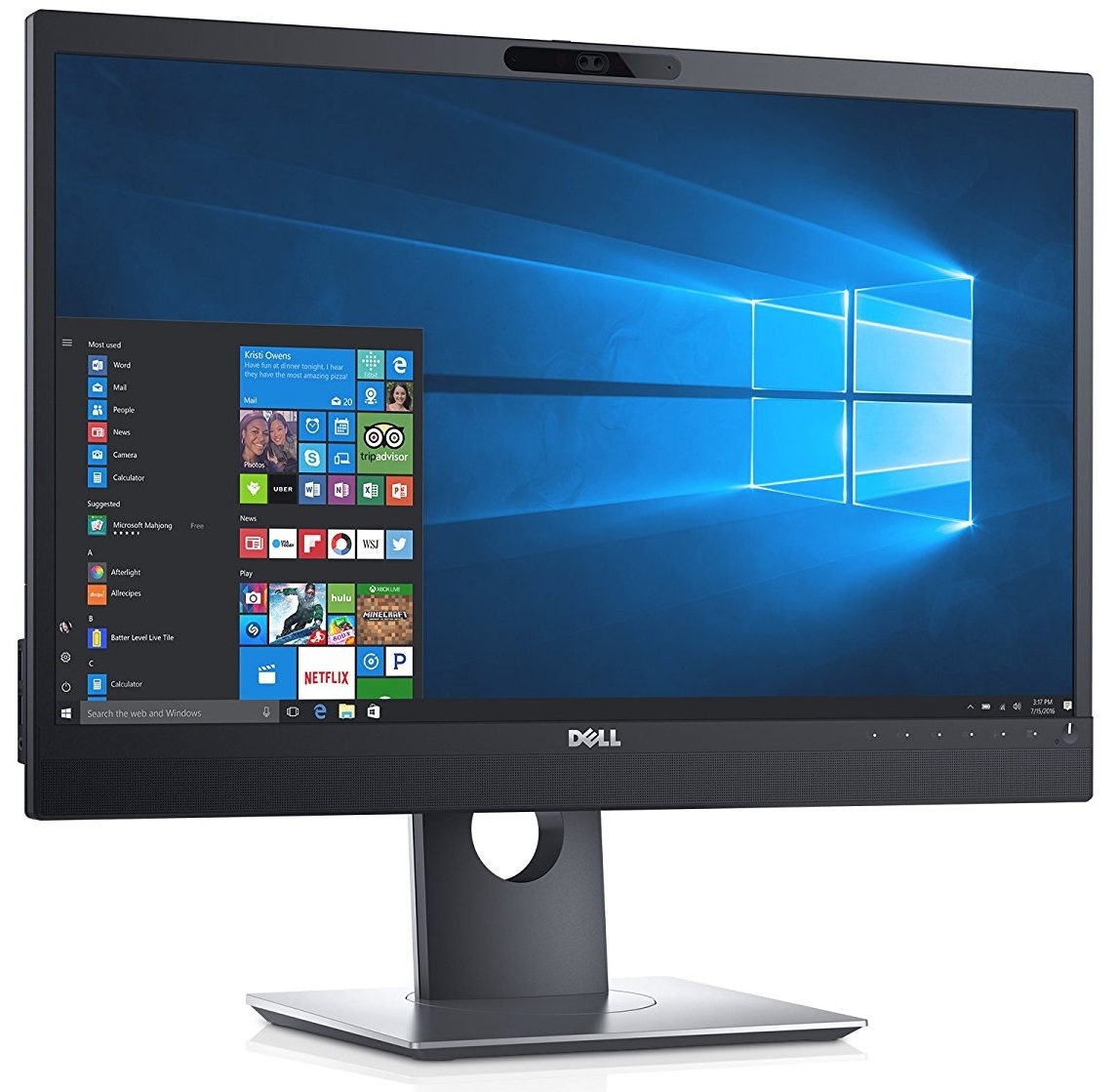 24" Dell P2418HZ Video Conferencing Monitor image