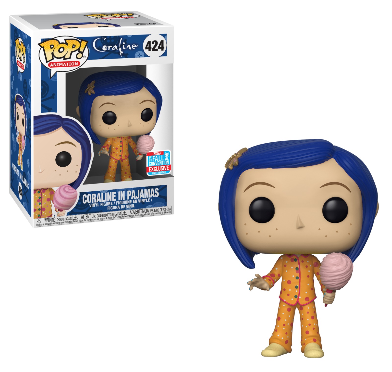 Coraline (PJs Ver.) - Pop! Vinyl Figure image