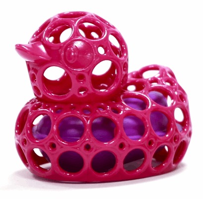 O Ball: Bath Duck - Magenta image