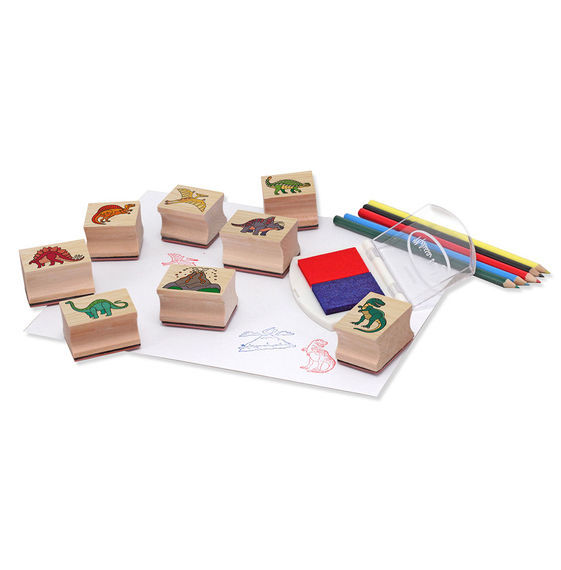 Melissa & Doug: Dinosaur Stamp Set