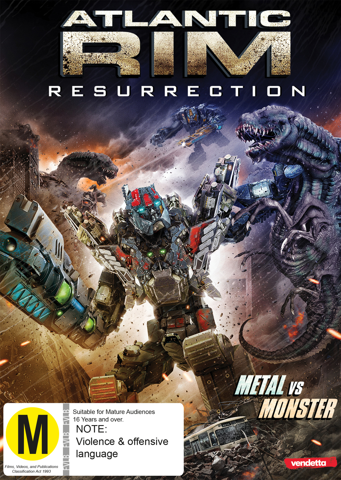 Atlantic Rim: Resurrection on DVD image