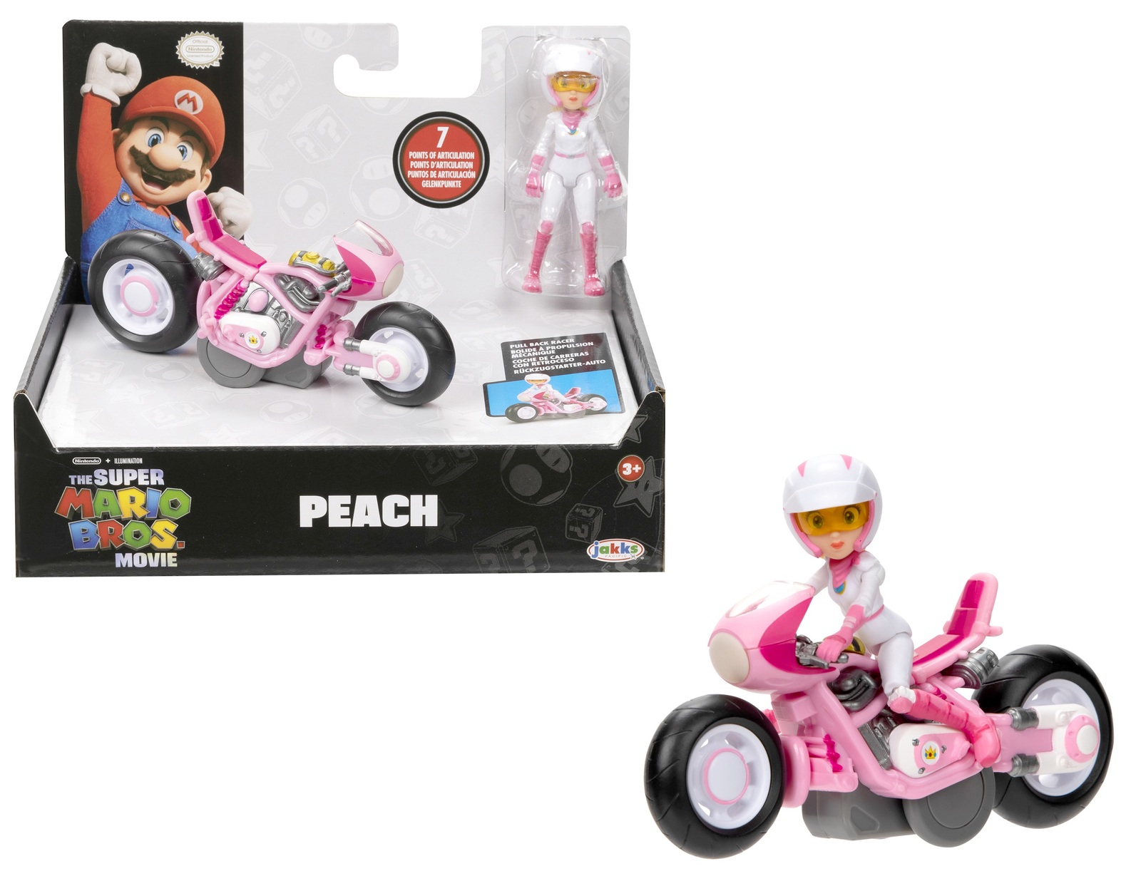 Buy Peach & Bike Movie Figure Set at Mighty Ape NZ