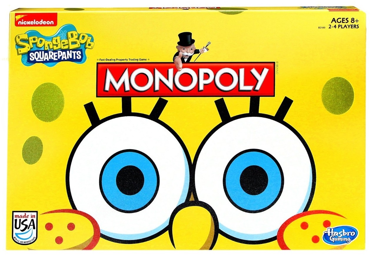 Monopoly SpongeBob SquarePants Edition Board Game at Mighty Ape NZ