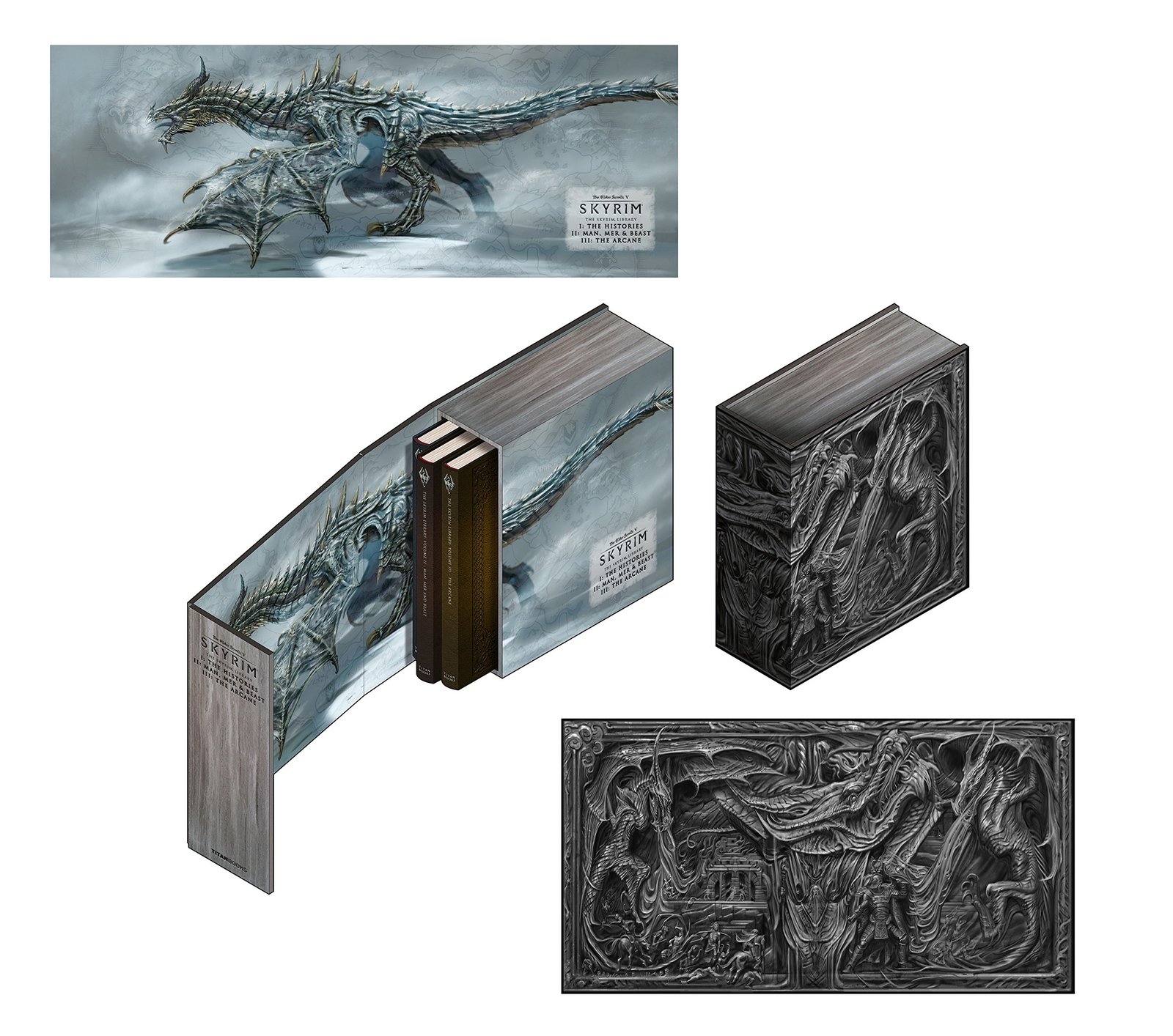 The Skyrim Library on Hardback by Bethesda Softworks