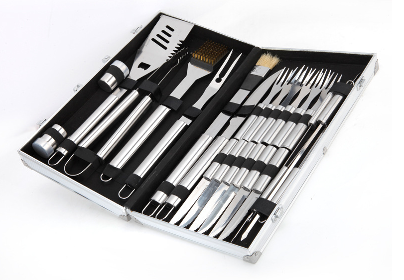 BBQ Grill Tool Set - 24-Piece (With Aluminium Carry Case) image