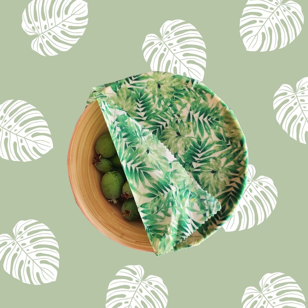 Beeswax Wraps Reusable Food Wrap - Foliage image