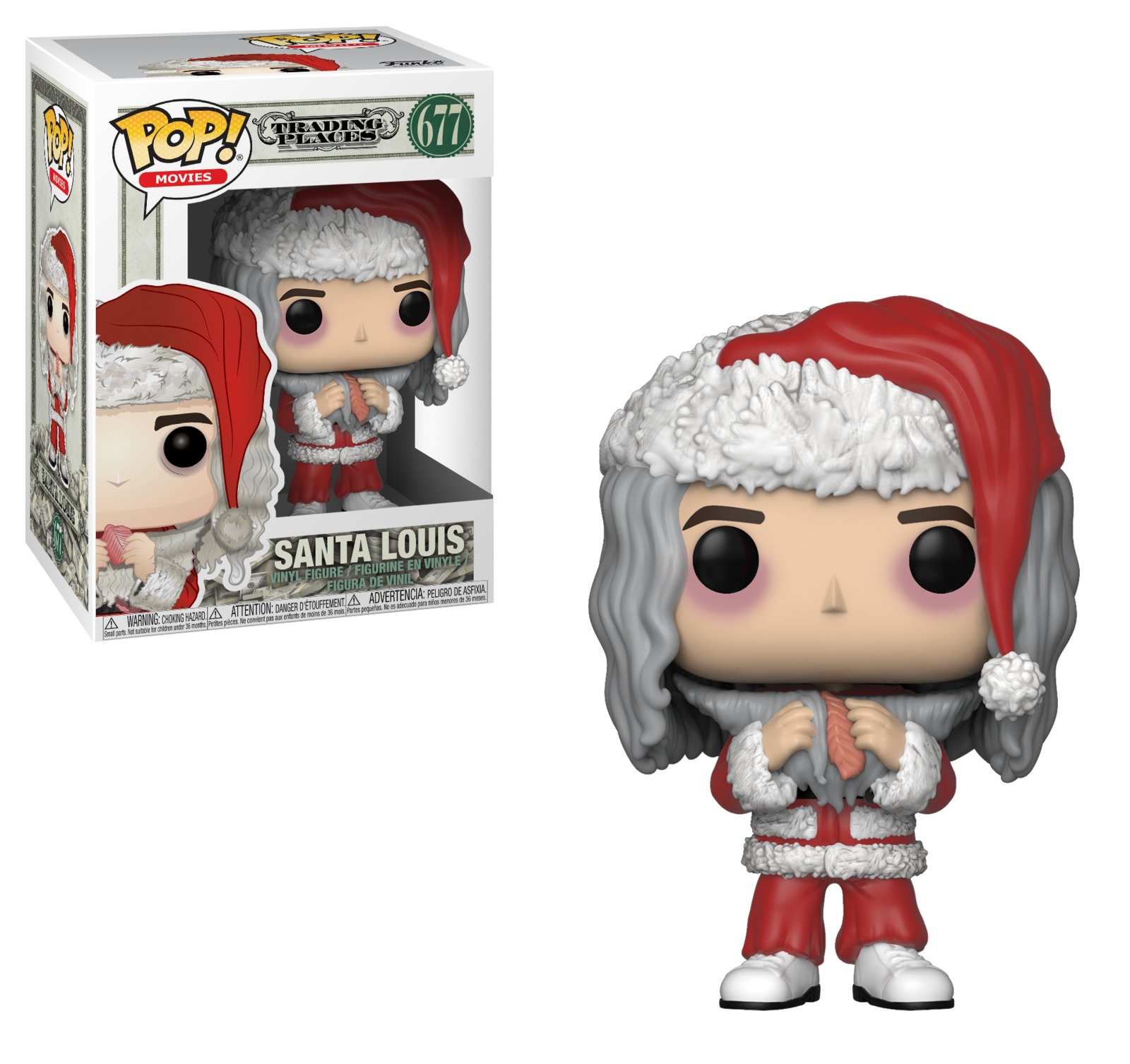 Trading Places - Santa Louis Pop! Vinyl Figure