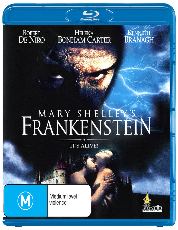 Mary Shelley's Frankenstein on Blu-ray