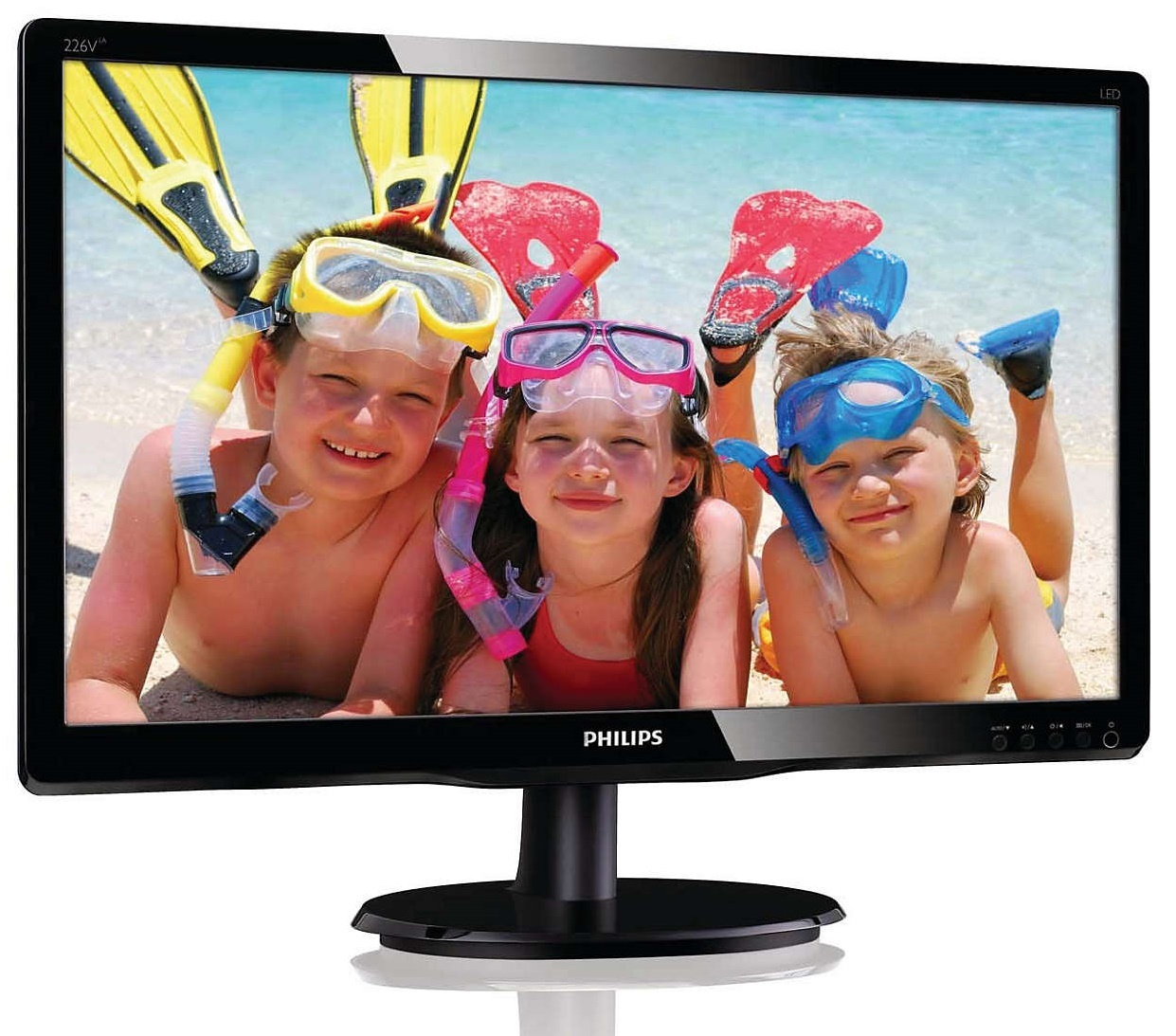 21.5" Philips V Line - 5ms LED-Backlight LCD Monitor image