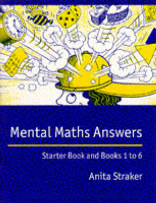 Mental Maths Answer book image