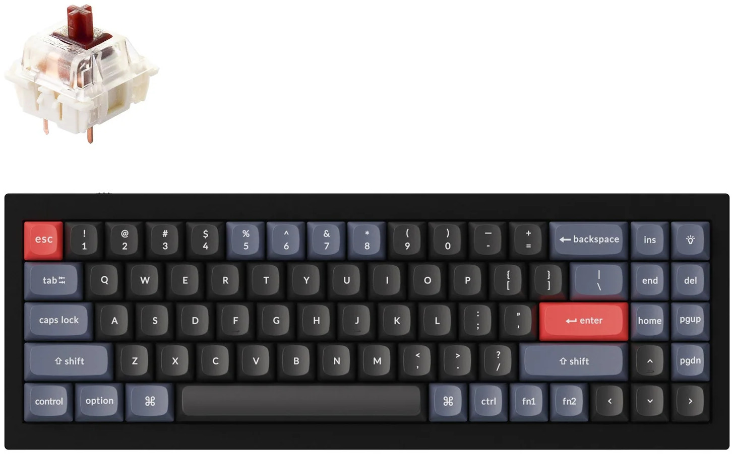 Keychron Q7 QMK Custom Mechanical Keyboard at Mighty Ape NZ