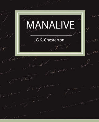 Manalive by Chesterton G K Chesterton image