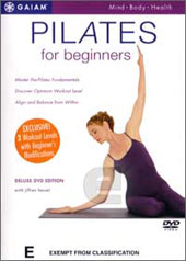 Pilates for Beginners on DVD Pilates for Beginners on DVD