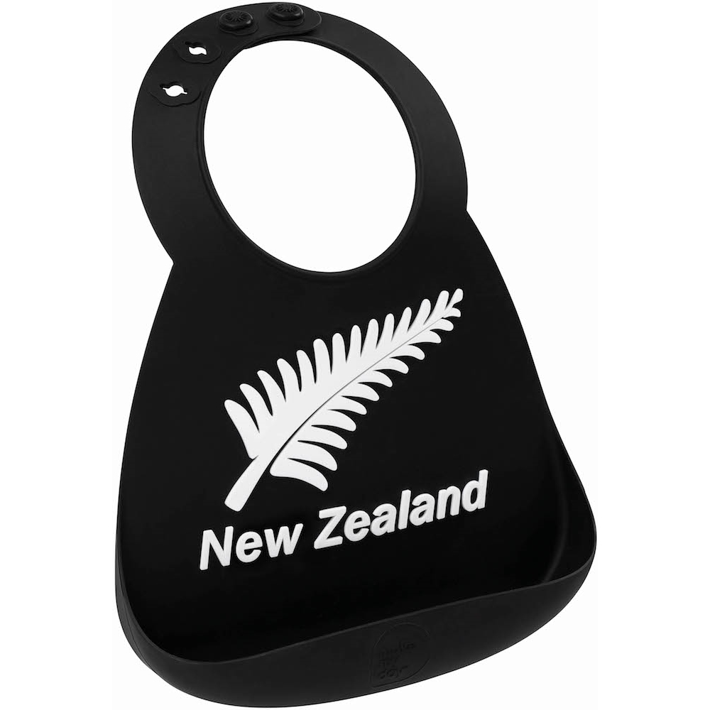 black and white bibs