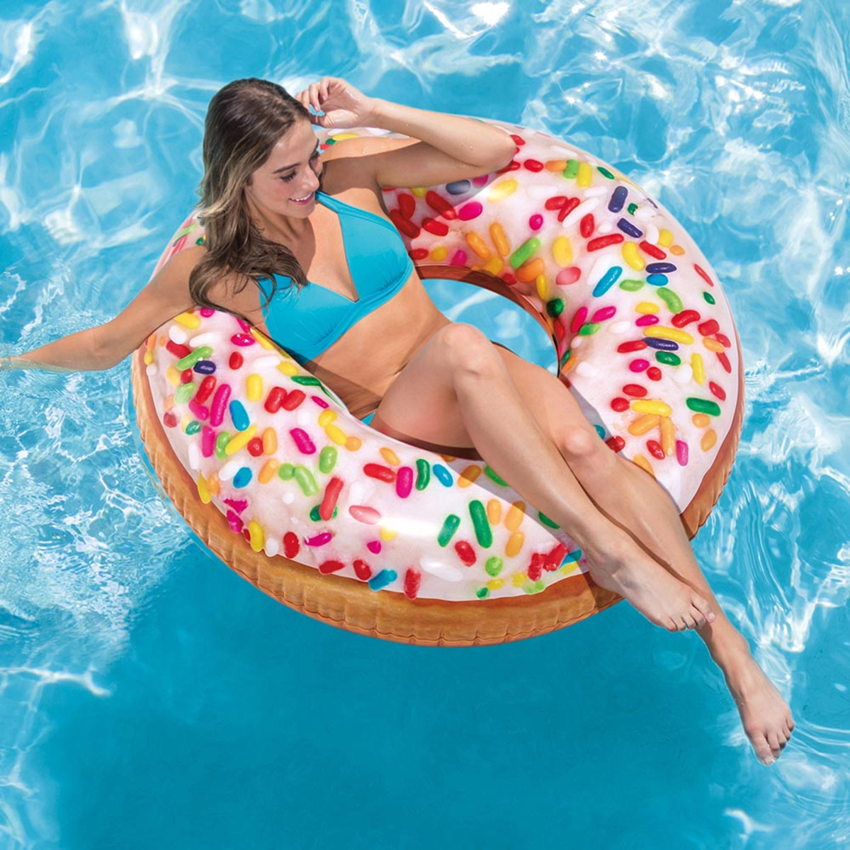Intex: Sprinkle Donut - Inflatable Lounger (45") image