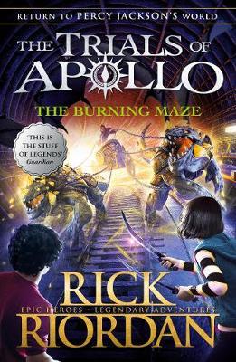 The Burning Maze (The Trials of Apollo Book 3) by Rick Riordan image