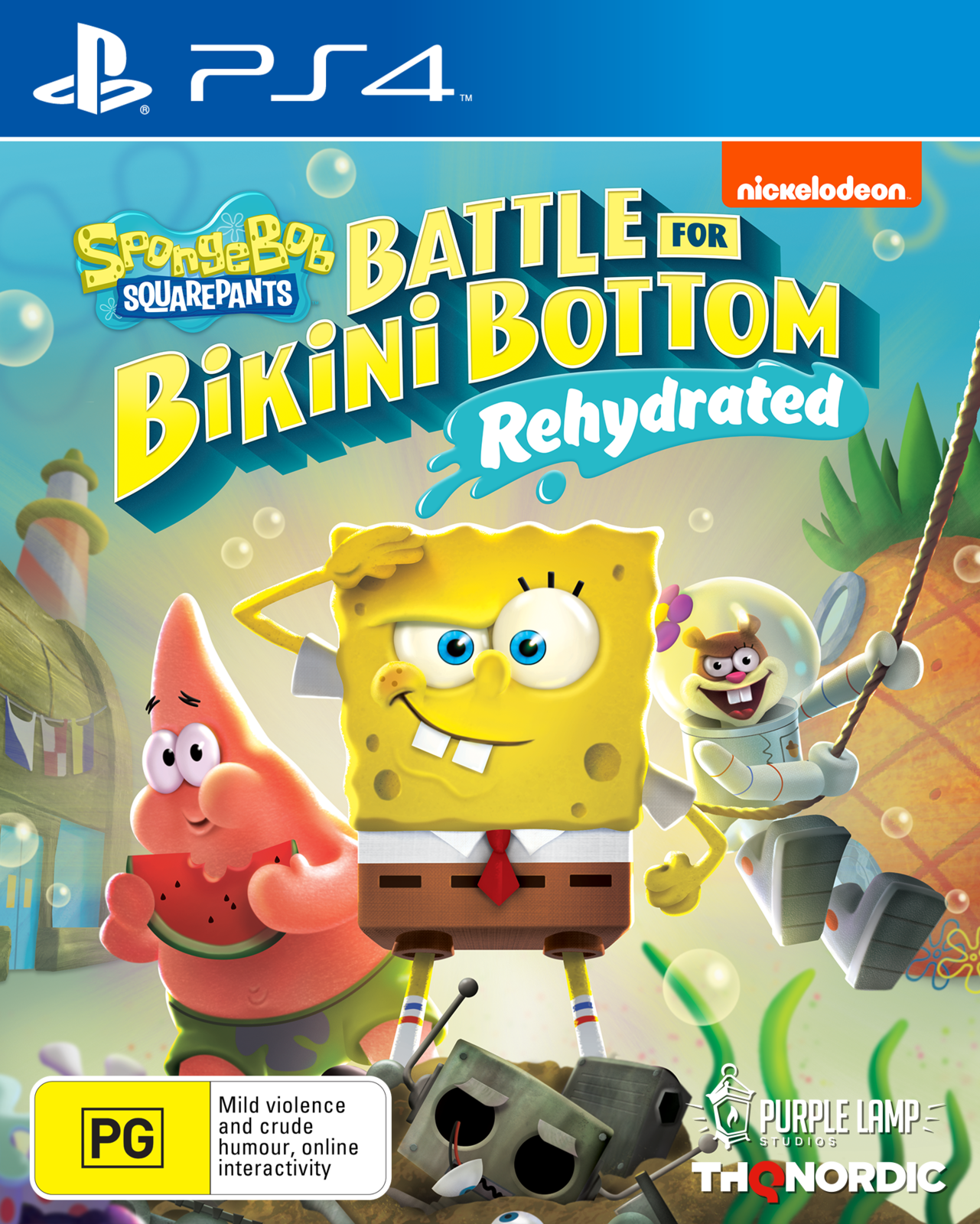 SpongeBob Squarepants: Battle for Bikini Bottom Rehydrated for PS4 image
