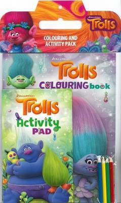 Trolls Colouring and Activity Pack image