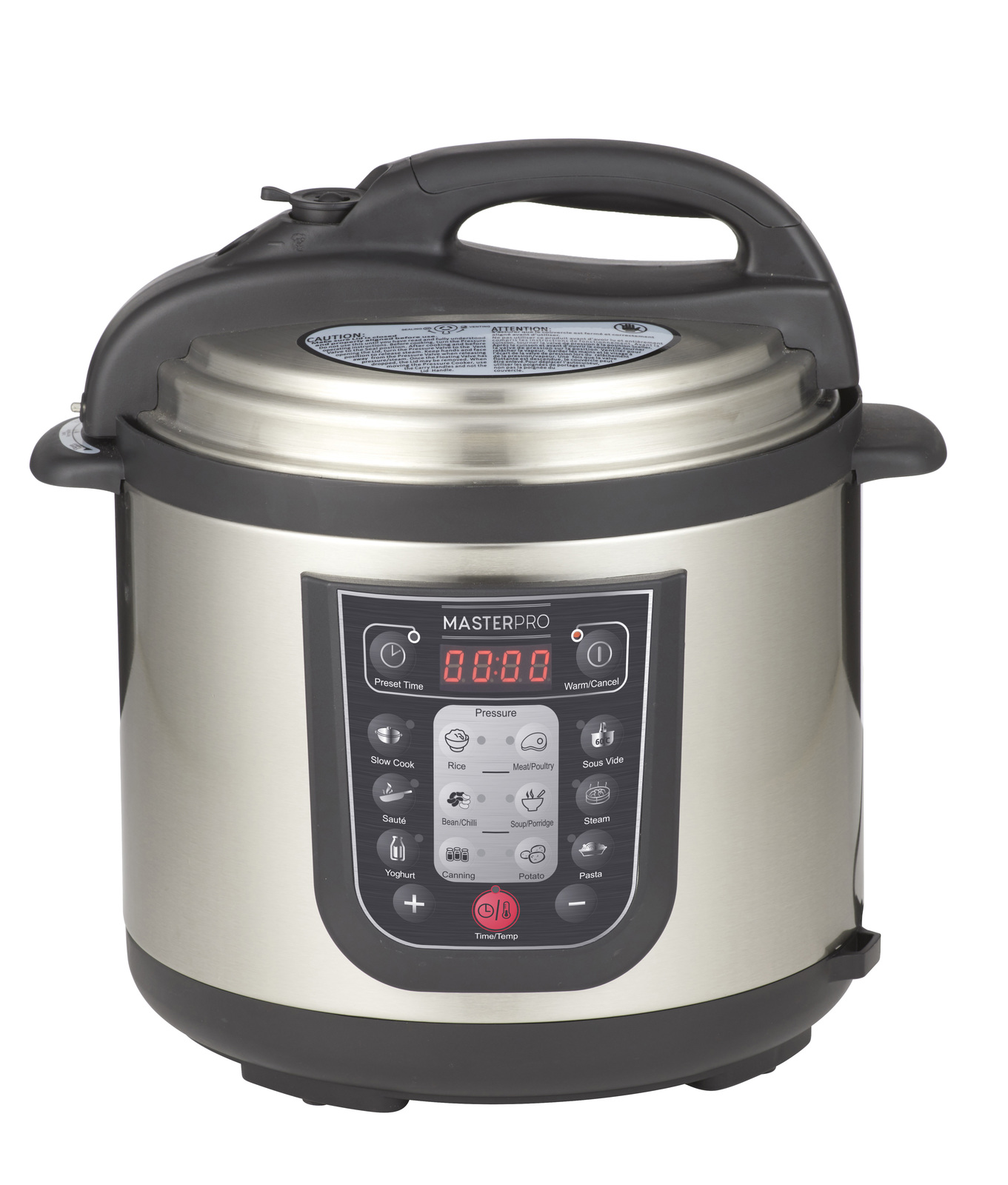 MasterPro: 12 in 1 Multi Cooker (34.5x31x32.5cm/6L)