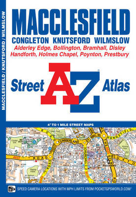 Macclesfield Street Atlas by Geographers A-Z Map Company image