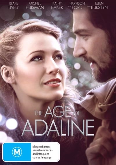 Age Of Adaline on DVD image