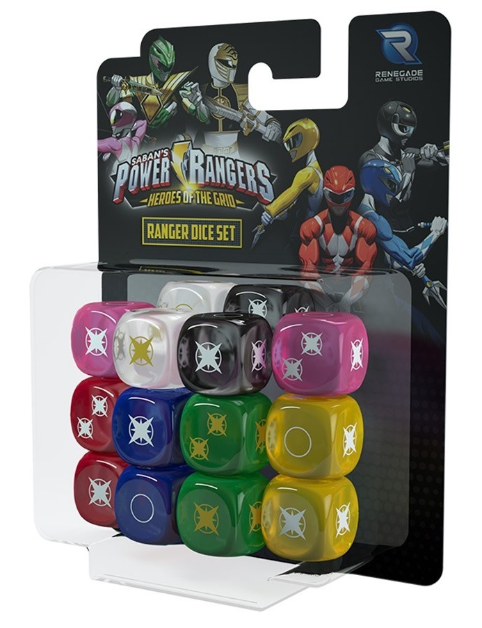 Power Rangers - Heroes of the Grid - Ranger Dice set image