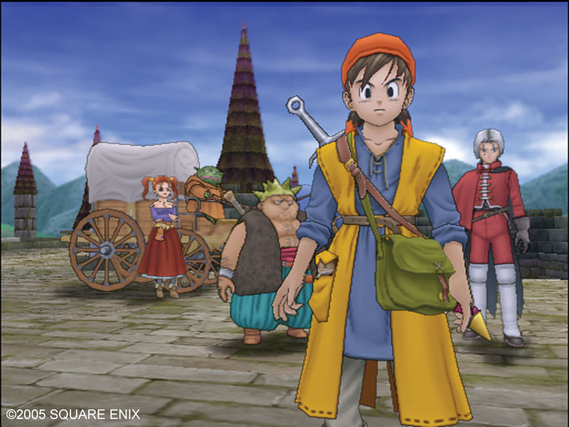 Dragon Quest: The Journey of the Cursed King (Platinum) for PS2 image