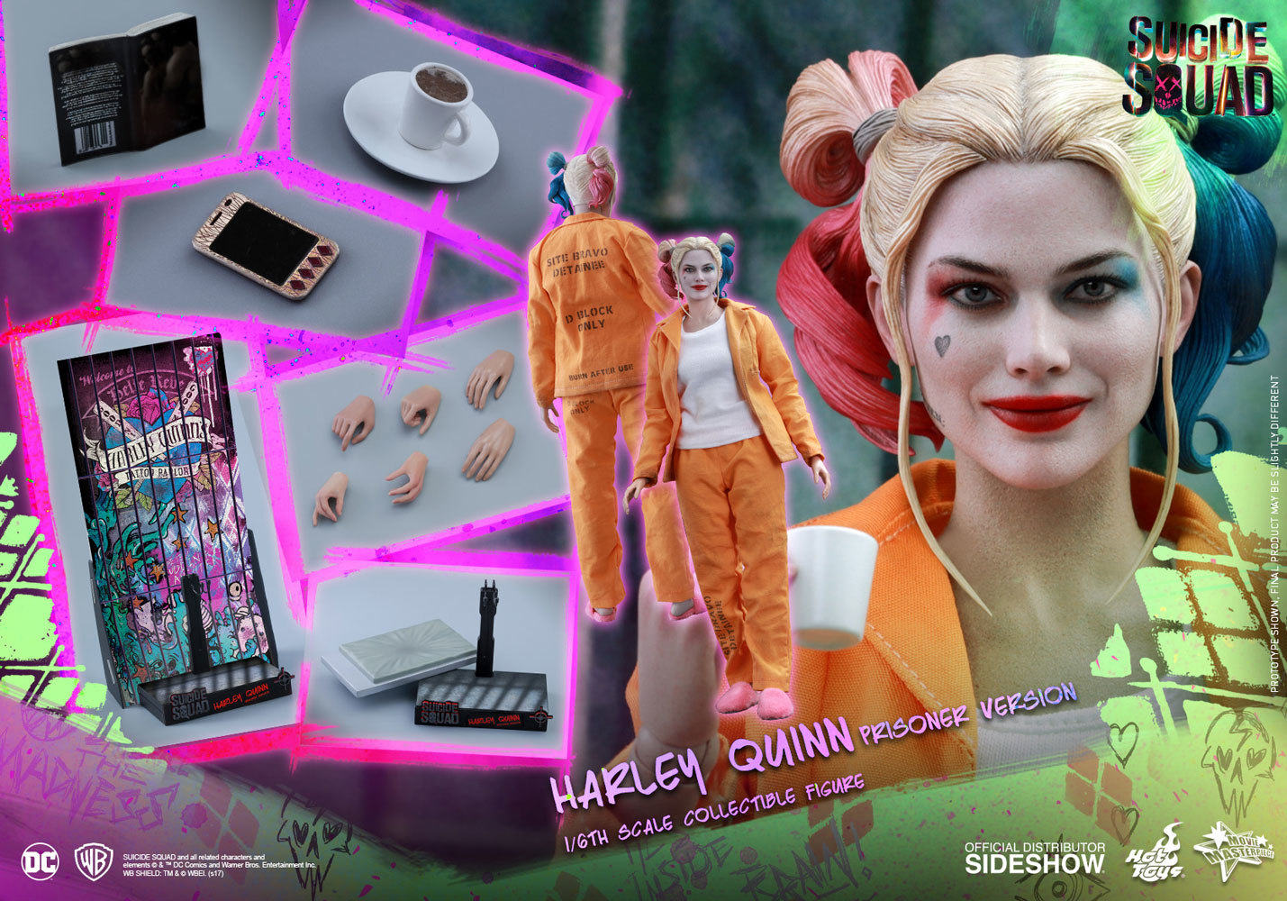 Harley Quinn (Prisoner Ver.) - 12" Articulated Figure image