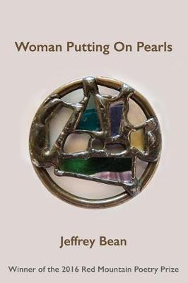 Woman Putting on Pearls by Jeffrey Bean image