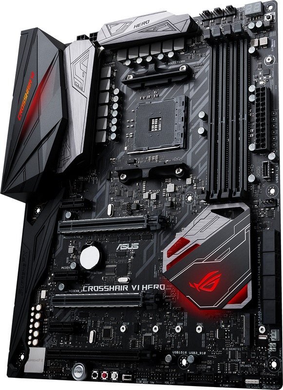 ASUS CROSSHAIR VI Hero X370 Ryzen Motherboard at Mighty Ape NZ