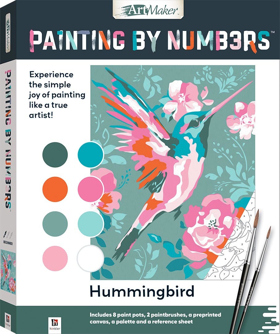 Buy Paint by Numbers Hummingbird at Mighty Ape NZ