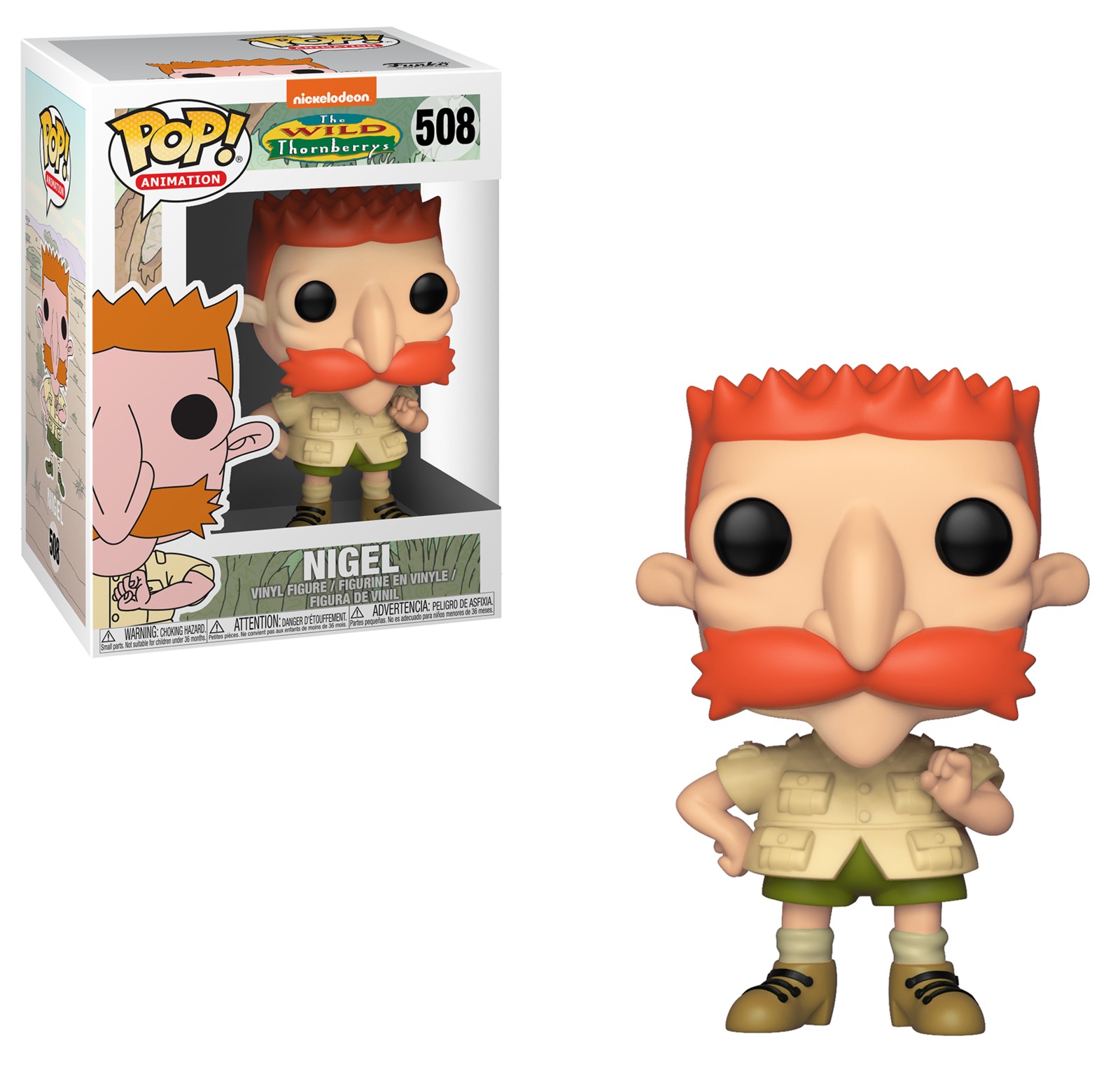 Wild Thornberrys - Nigel Pop! Vinyl Figure image