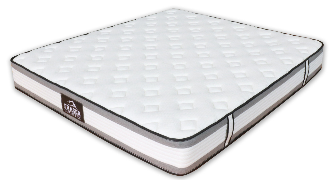 Buy Fraser Country Premium Comfort 7 Zones Pocket Spring Mattress (NZ Super King) (AUS King