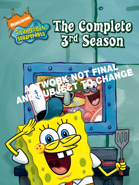 SpongeBob SquarePants - Complete Season 3 (3 Disc Set) on DVD image