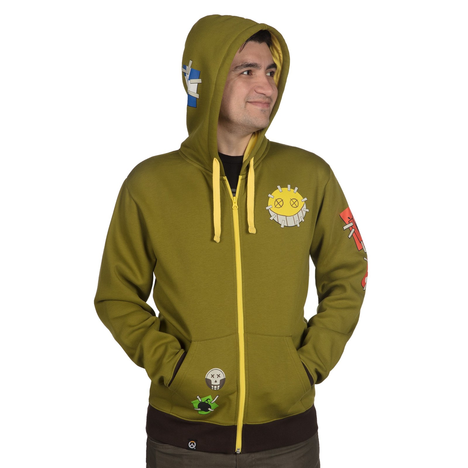 Overwatch Ultimate Junkrat Zip-Up Hoodie (XL) image