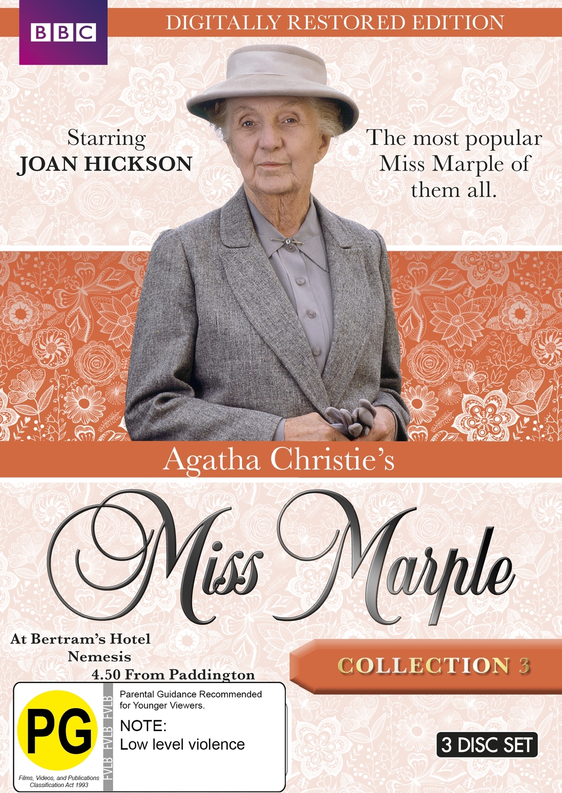 Agatha Christie's Miss Marple - Collection 3 (Restored Edition) on DVD image