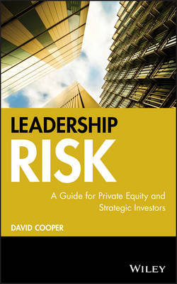 Leadership Risk on Hardback by David Cooper