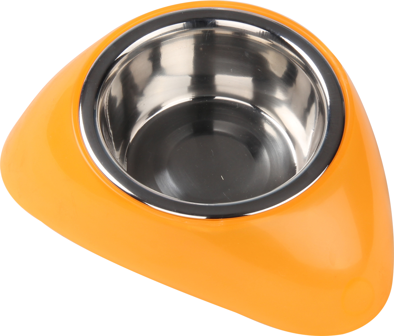 Pawise: Stainless Steel Bowl with Plastic Stand - Small/ 350ml image