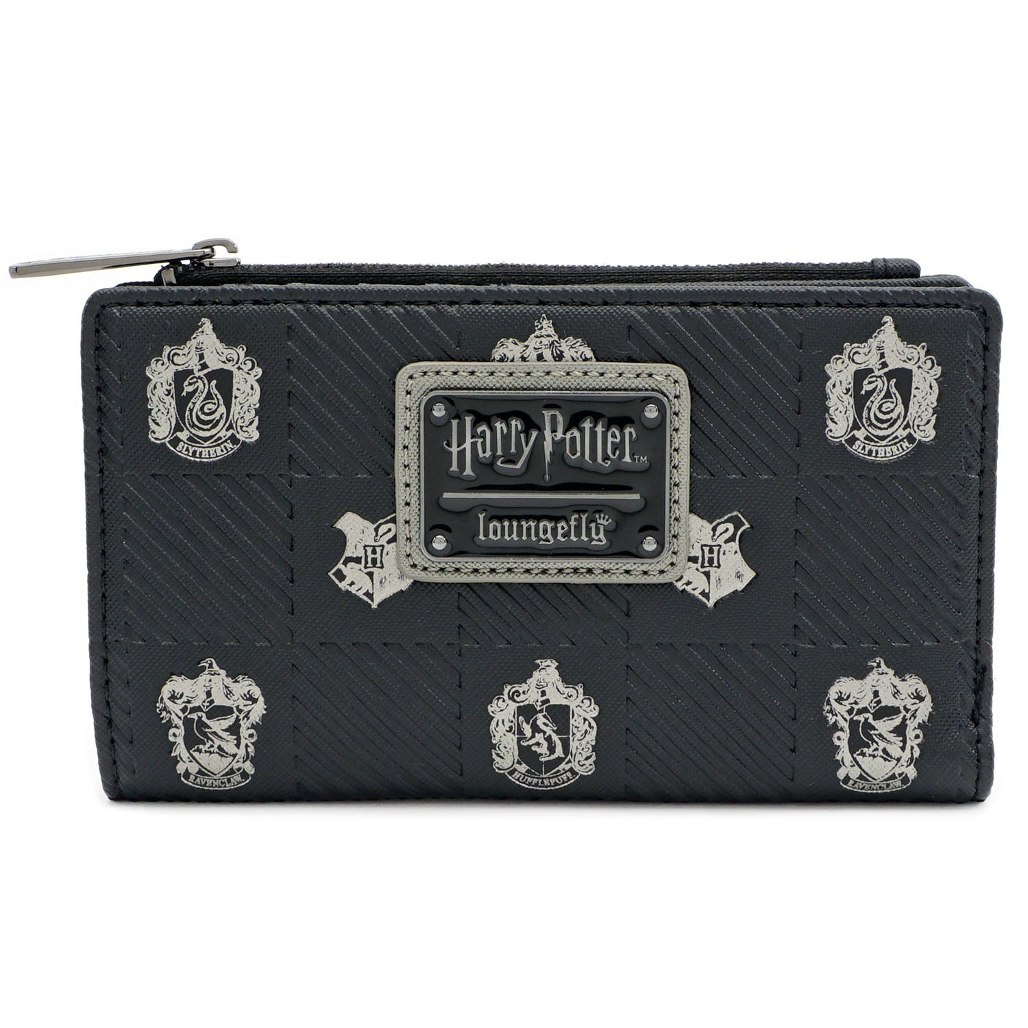 Loungefly: Harry Potter - Black Debossed Wallet