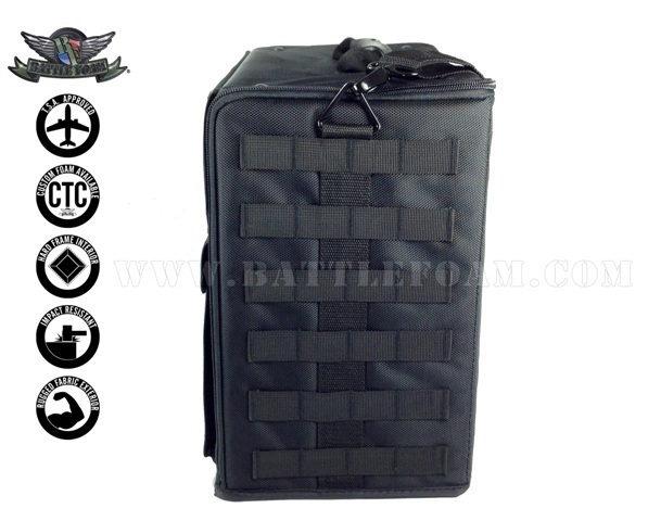 P.A.C.K. 432 Molle Horizontal Pluck Foam Load Out (Black) image