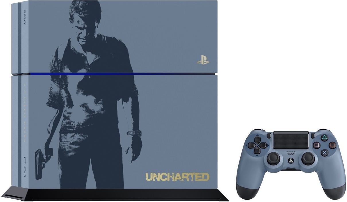 PS4 Uncharted 4 Limited Edition Console Bundle image