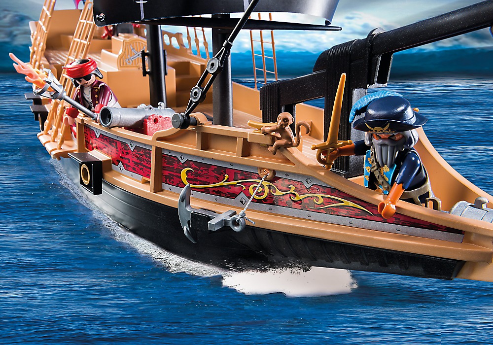 Buy Playmobil Pirates Combat Ship (6678) at Mighty Ape Australia