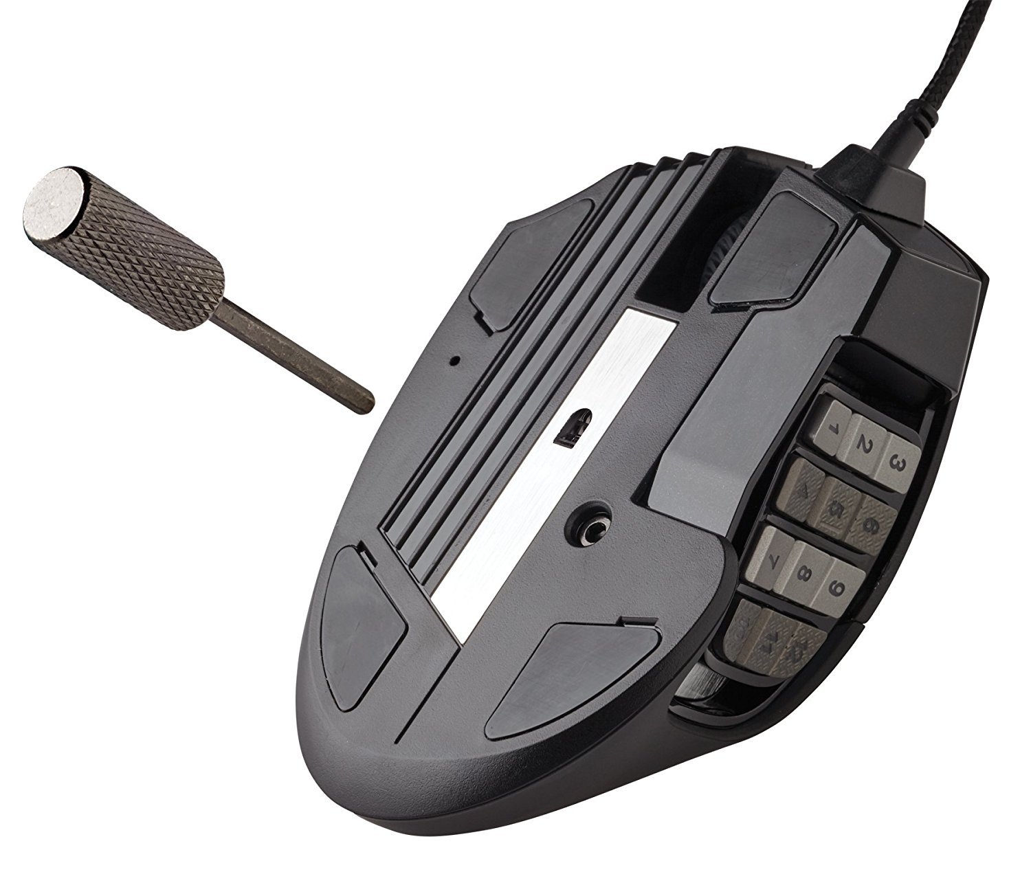 Corsair SCIMITAR PRO RGB MMO/MOBA Gaming Mouse - Black for PC Games image