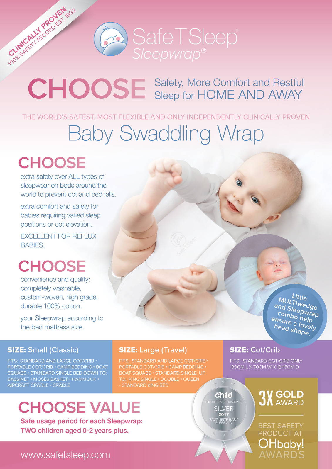 Safe T Sleep Sleepwrap-Small (classic) image