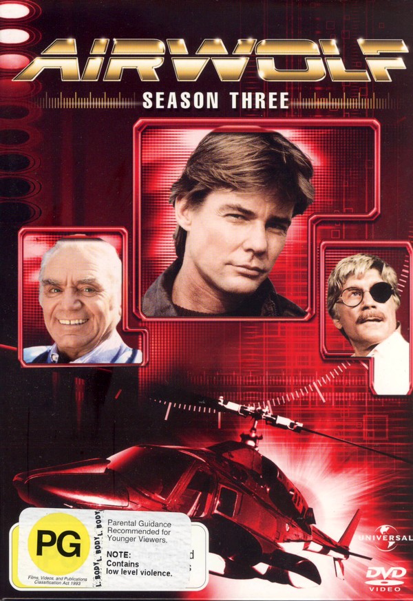Airwolf - Season 3 (6 Disc Set) on DVD image